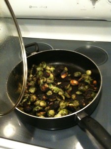 Step 3: brown them, don't burn them