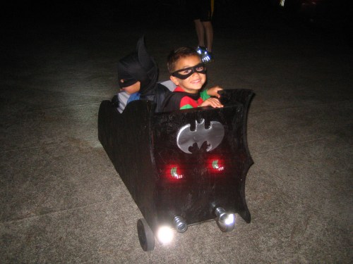 Batmobile, rear Batmobile: Even stylin' from the rear