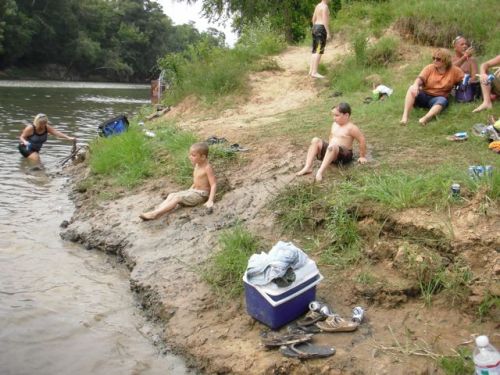 Redneck water slide