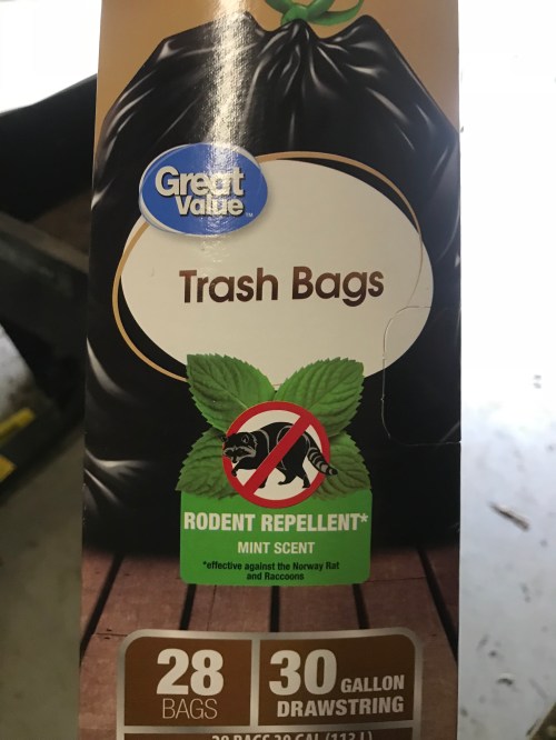 mint-scented rodent repellent bags